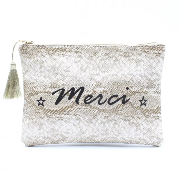 Pochette à message merci