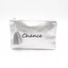 Petite pochette à message chance