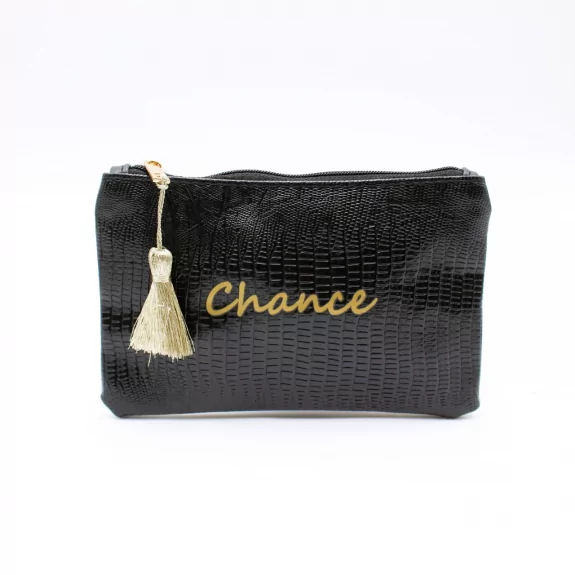 Petite pochette à message chance