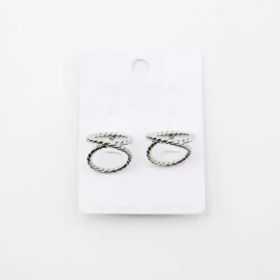 Boucles d'oreilles acier