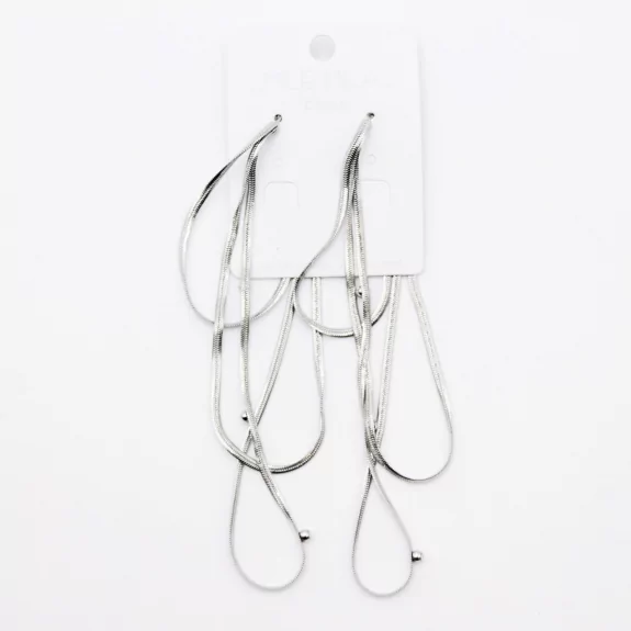 Boucle d'oreille acier collection Milé Mila