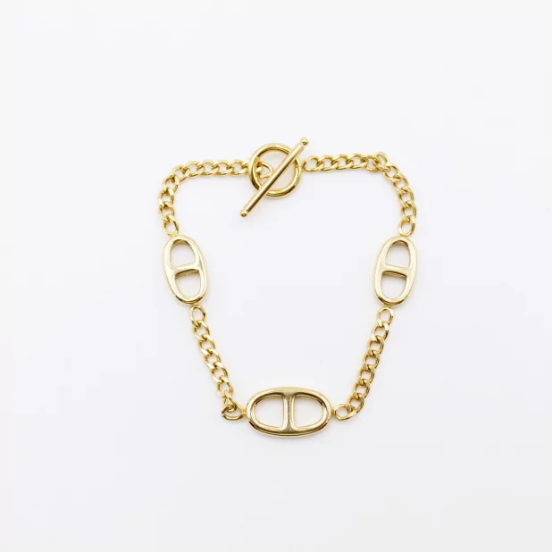 Bracelet acier tendance motif inspiration