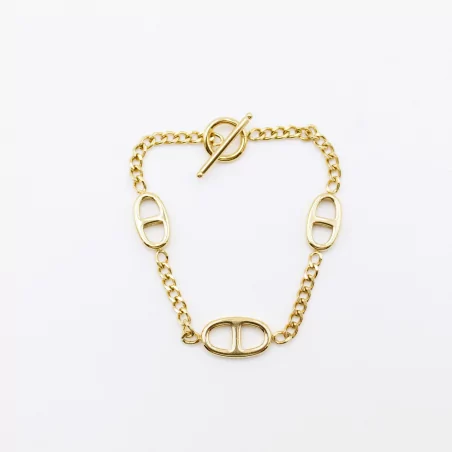 Bracelet acier tendance motif inspiration