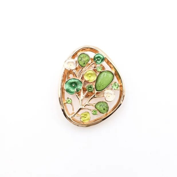 Broche aimantée motif fleur