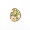 Broche aimantée motif fleur