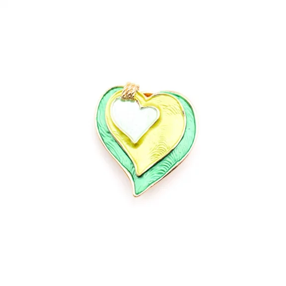 Broche aimantée plusieurs cœurs