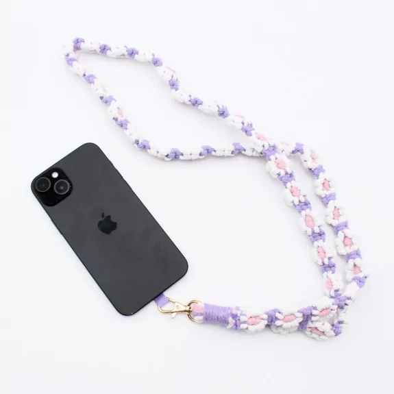 Bijoux de téléphone marguerite