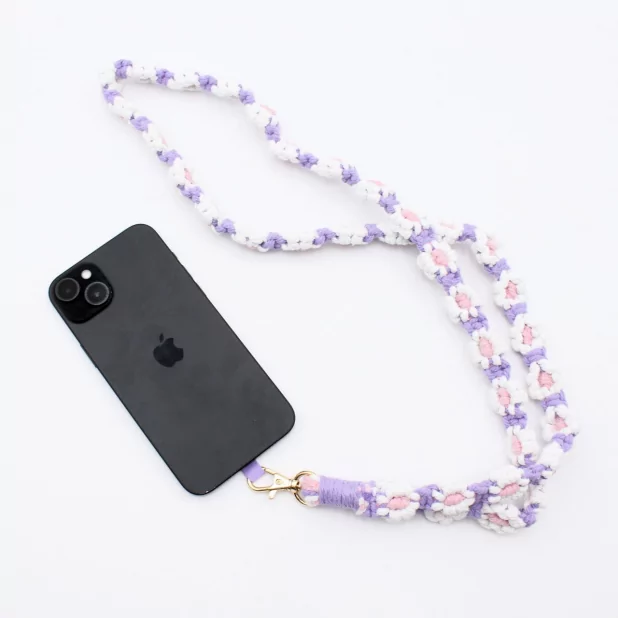 Bijoux de téléphone marguerite