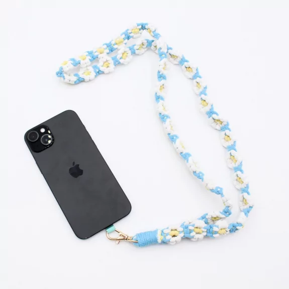 Bijoux de téléphone marguerite