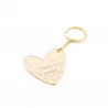 Porte clefs cœur à message - happy family