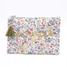 Pochette motif floral message chance