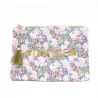 Pochette motif floral message chance