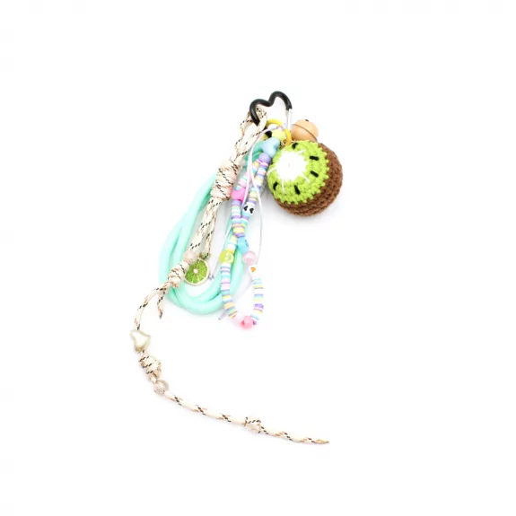 Porte clefs kiwi vert