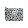 Pochette motif floral message amour