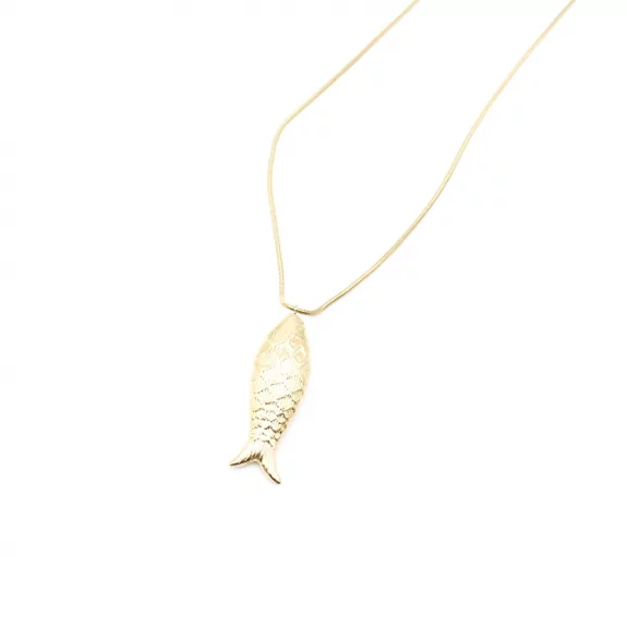 Sautoir pendentif poisson