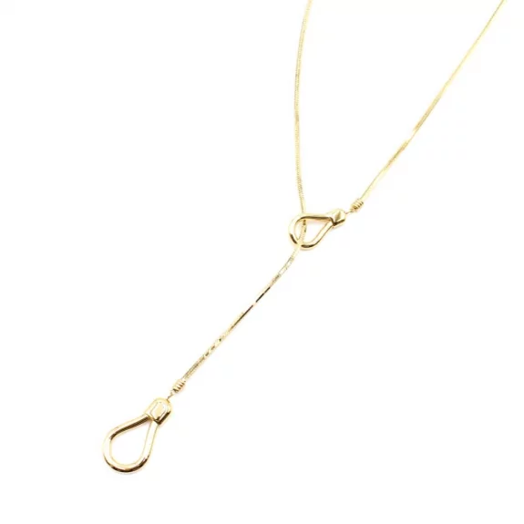 Sautoir tendance en acier