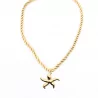 Collier corde avec étoile de mer