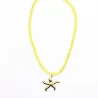 Collier corde avec étoile de mer