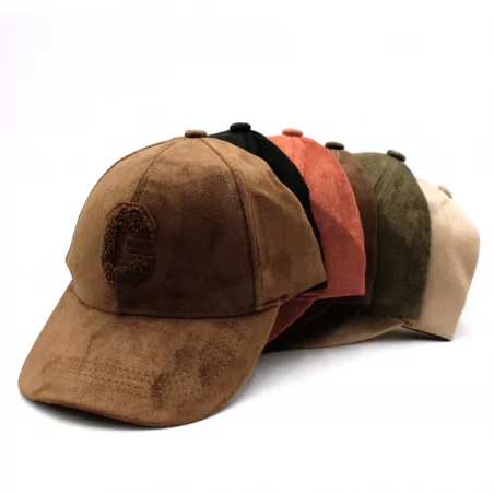 Pack de 6 casquettes - Suédine moumoute