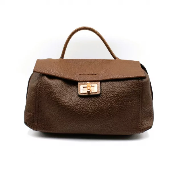 Petit sac à main tendance fermoir pivot