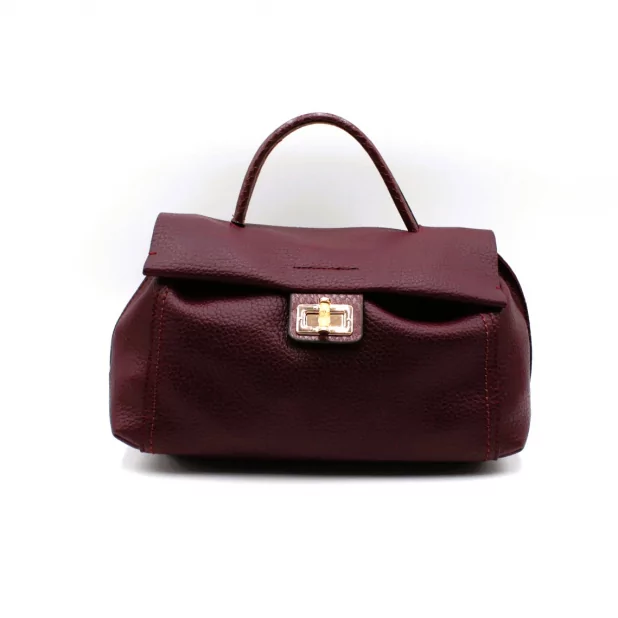 Petit sac à main tendance fermoir pivot