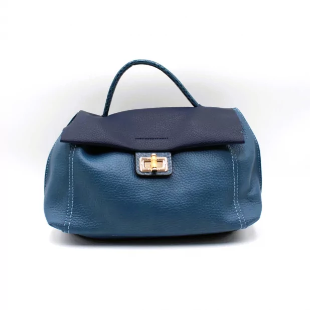 Petit sac à main tendance fermoir pivot