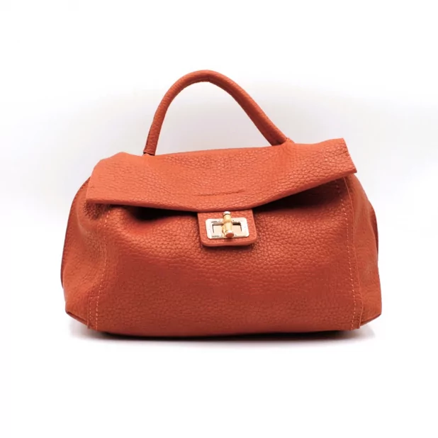 Petit sac à main tendance fermoir pivot