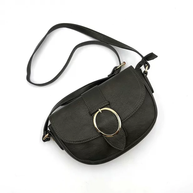 Petit sac à main avec boucle dorée