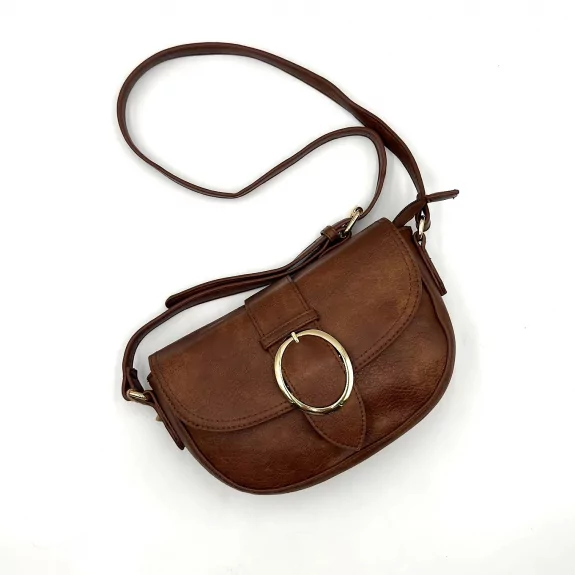 Petit sac à main avec boucle dorée