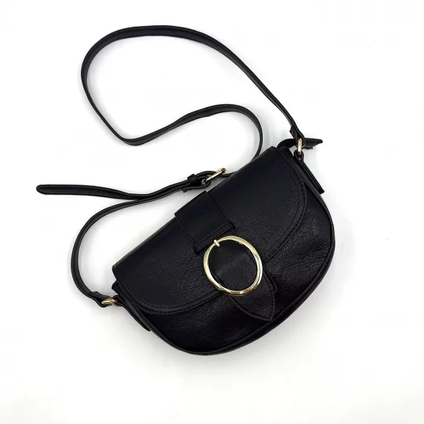 Petit sac à main avec boucle dorée