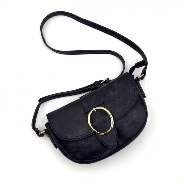 Petit sac à main avec boucle dorée