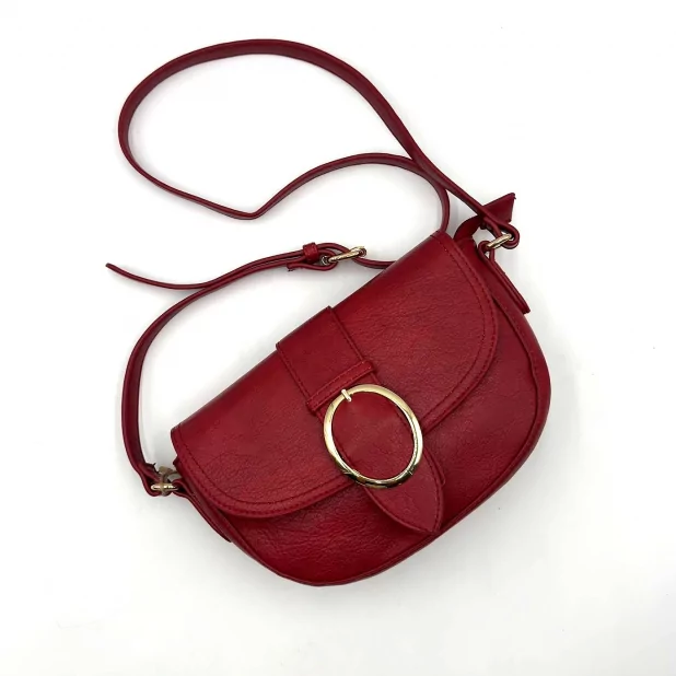 Petit sac à main avec boucle dorée