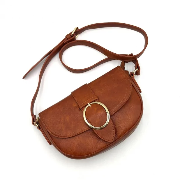 Petit sac à main avec boucle dorée