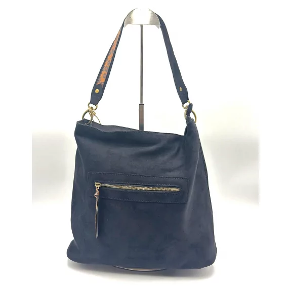 Sac à main avec anse léopard