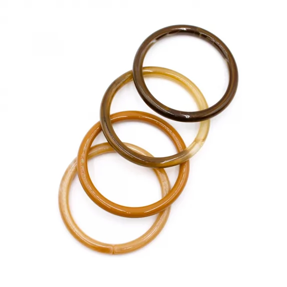 Joncs résines multicolores