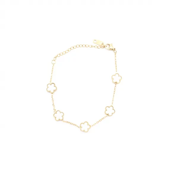 Bracelet tendance fleur