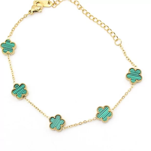 Bracelet tendance fleur