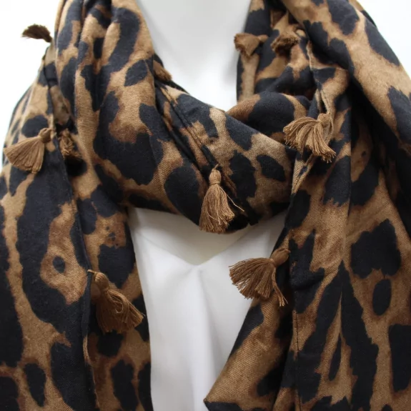 Echarpe top tendance esprit léopard