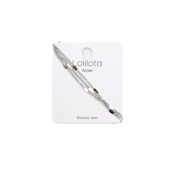 Bracelet acier - chaine