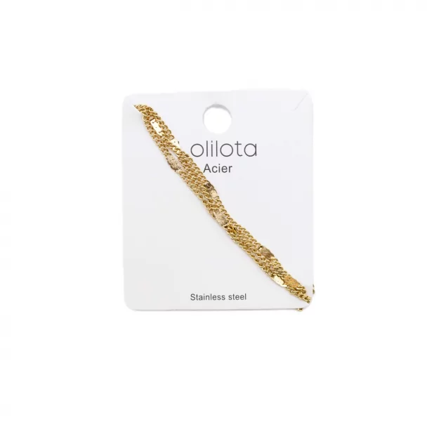 Bracelet acier - chaine