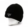 Bonnet tendance côtelé cœur - Lovely
