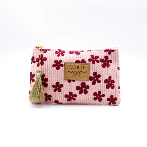 Petite pochette fleurs - Pochette magique