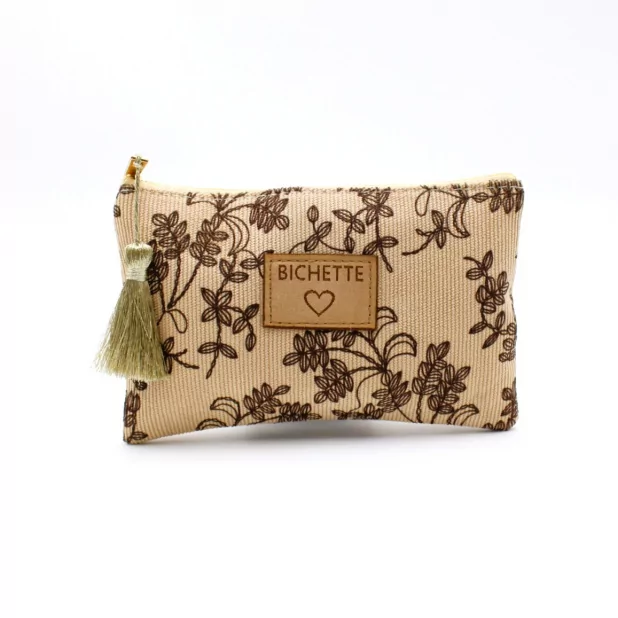 Petite pochette fleurs - Bichette