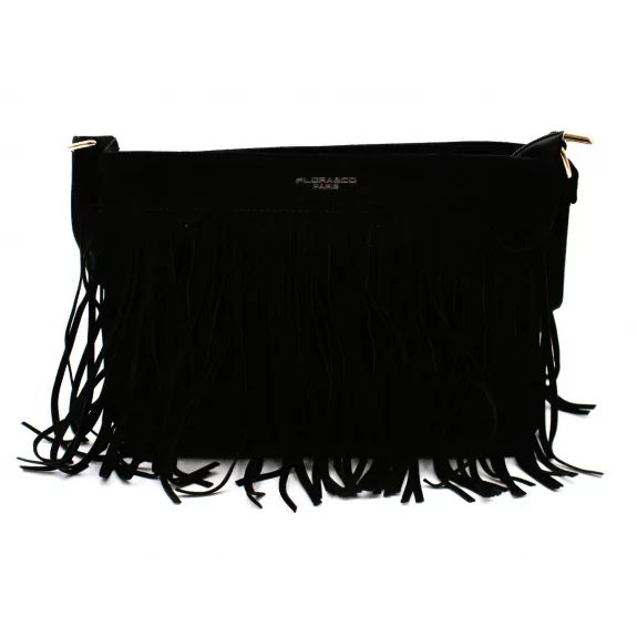 Sac à frange façon nubuck