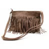 Sac à frange façon nubuck