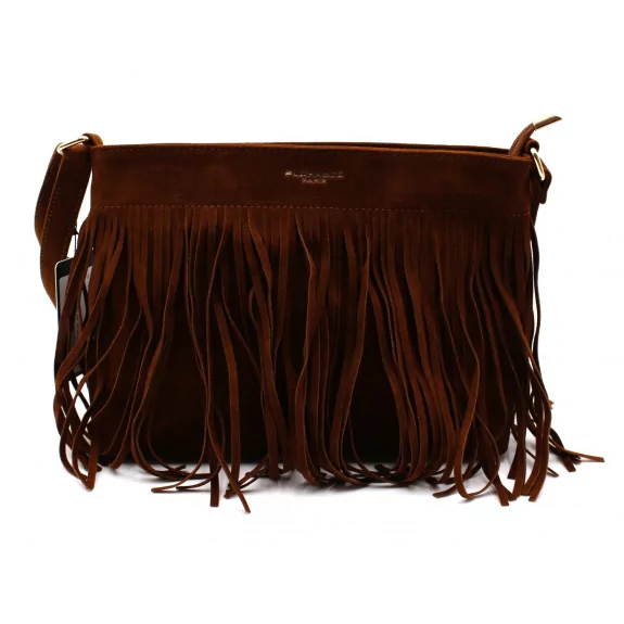 Sac à frange façon nubuck