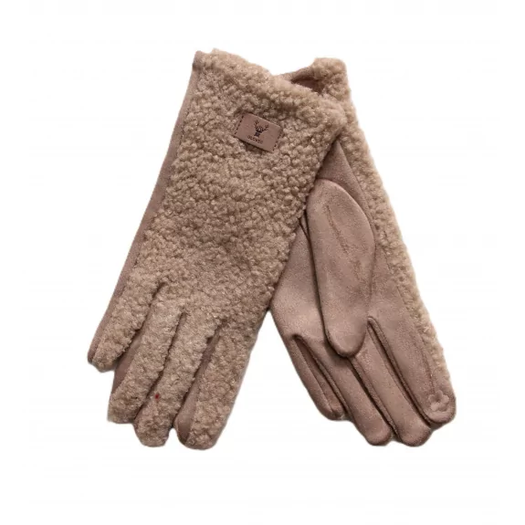 Gant suédine avec mitaine