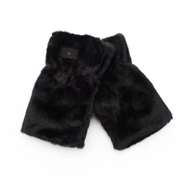 Mitaine fausse fourrure