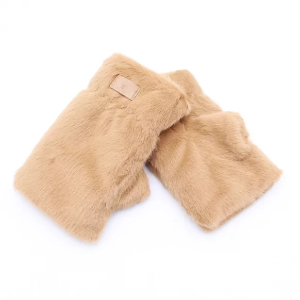 Mitaine fausse fourrure