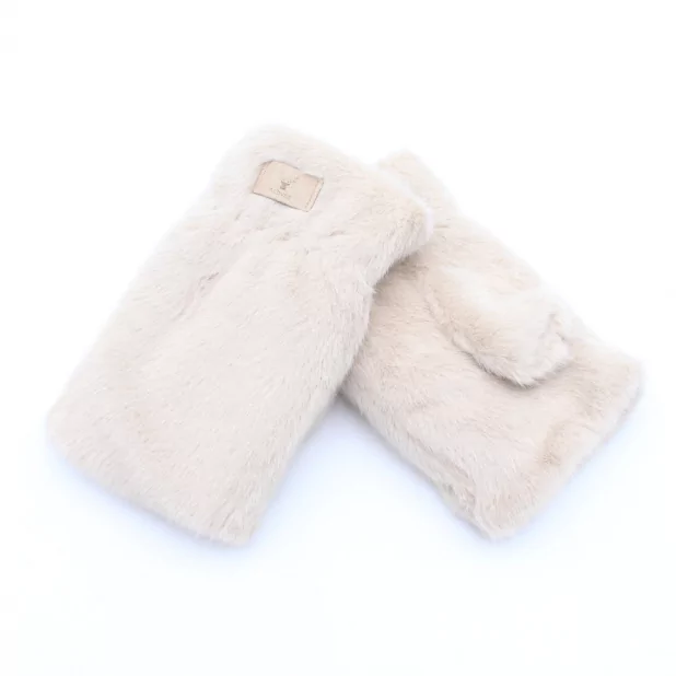 Mitaine fausse fourrure